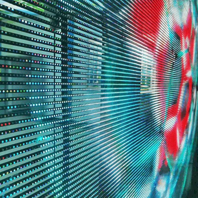 Transparent Led Video Screen factory